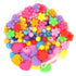 Heart Triple Pack Plastic Beads